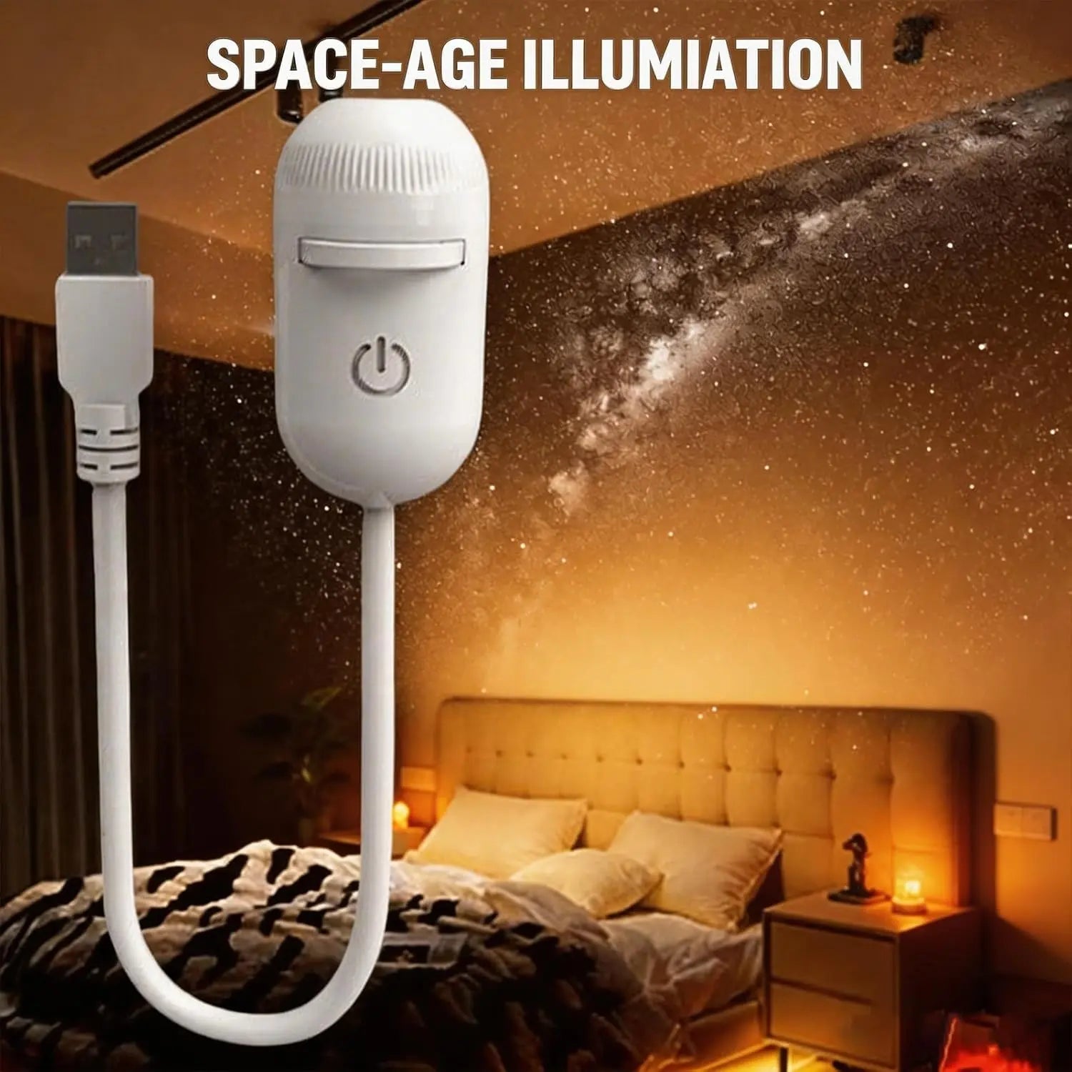 2-In-1 Galaxy Projector Night Light, Galaxy Star Projector Starry Projector Light, Galaxy Dual-Mode Night Light, Galaxy Projector USB