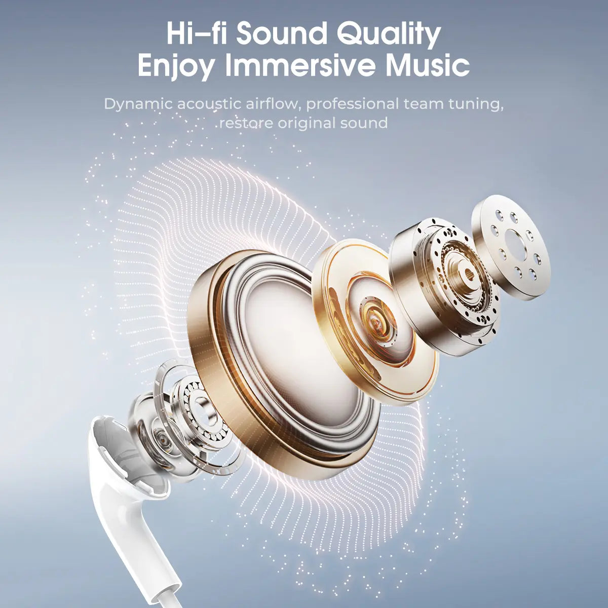 Type C Wired Earphones, USB C in Ear Wired Earplugs for Iphone 17 16 15 Galaxy S25 S24 S23 Pixel 11 10 9, Wired Earbuds with Built-In Microphone & Volume Control, Plug & Play Headphones