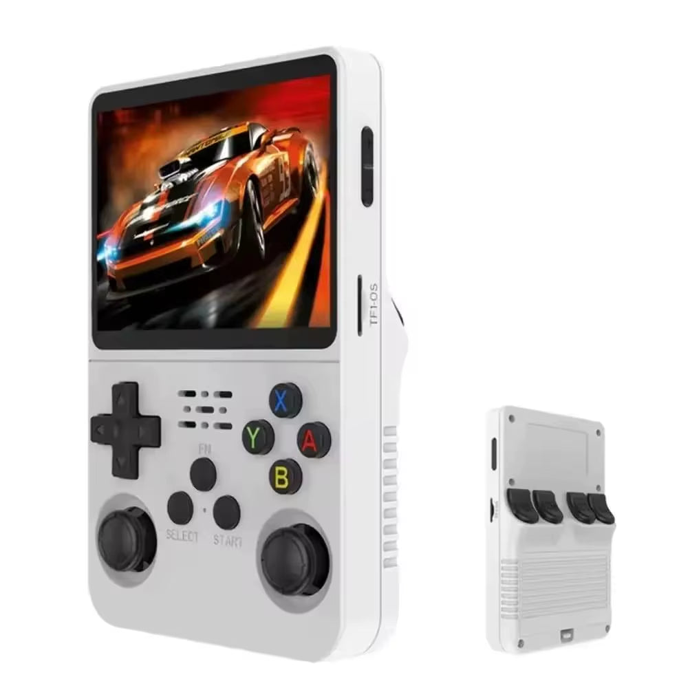 R36S Retro Handheld Game Console Liunx 3.5-Inch IPS Screen Built in 64G 20000 Classical Games Portable Game Console Holiday Gift
