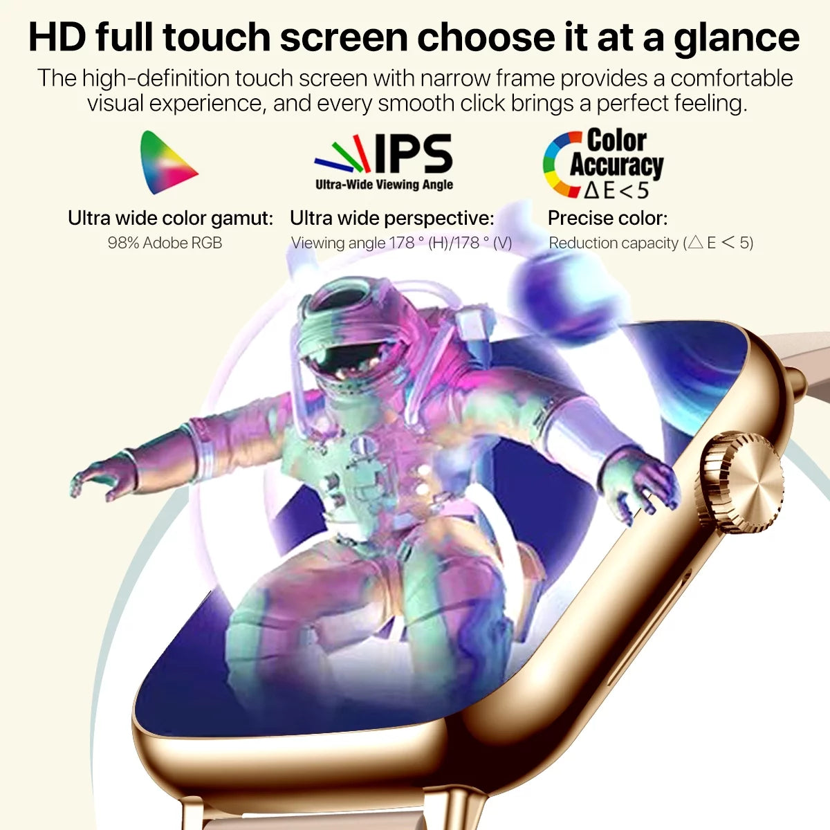 Relojes Inteligentes Para Hombre/Mujeres (Responder/Hacer Llamadas), Reloj Deportivo De Moda, Rosa