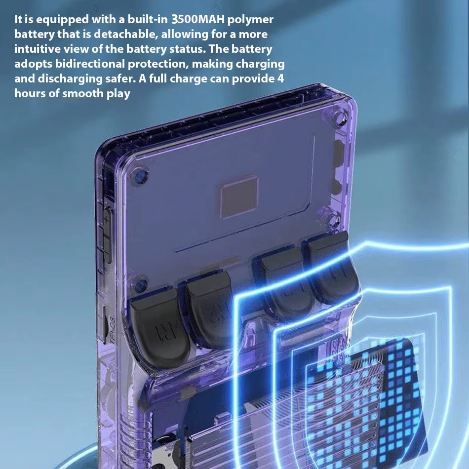 R36S Retro Handheld Game Console Liunx 3.5-Inch IPS Screen Built in 64G 20000 Classical Games Portable Game Console Holiday Gift