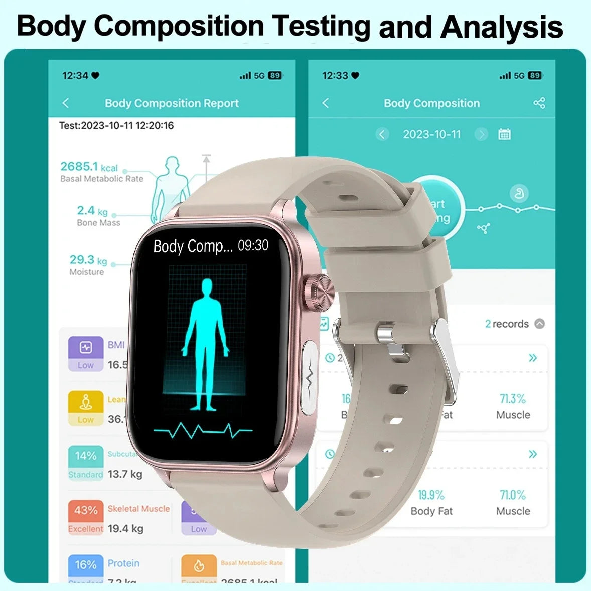 Men's Health Smartwatch with AI Insight