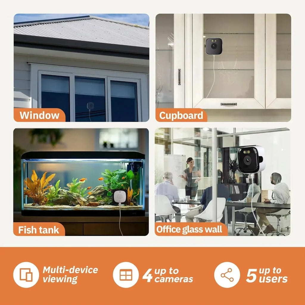 Smart WiFi Window Camera