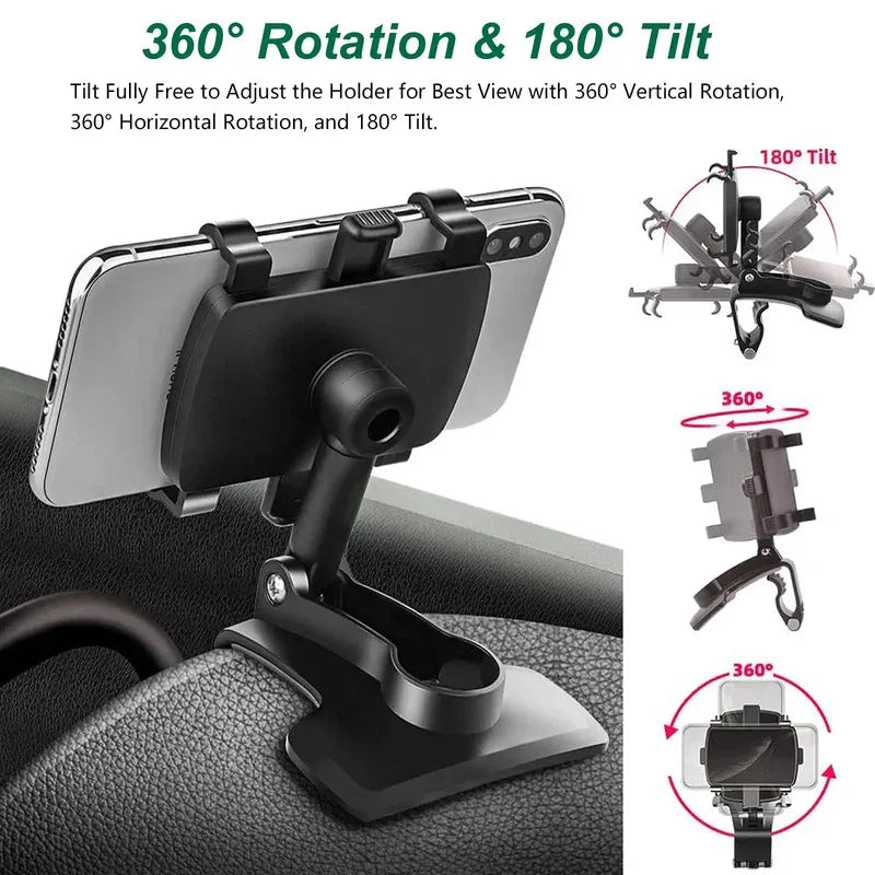 360° Car Phone Holder Stand