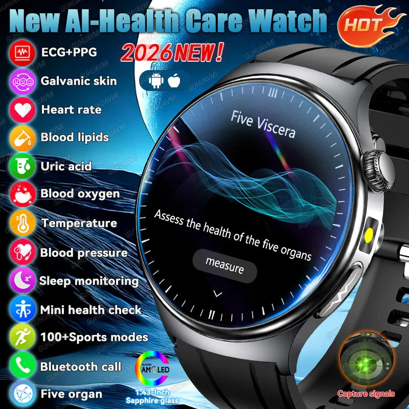 AI Health Tracker Smartwatch