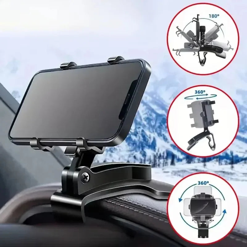 360° Car Phone Holder Stand