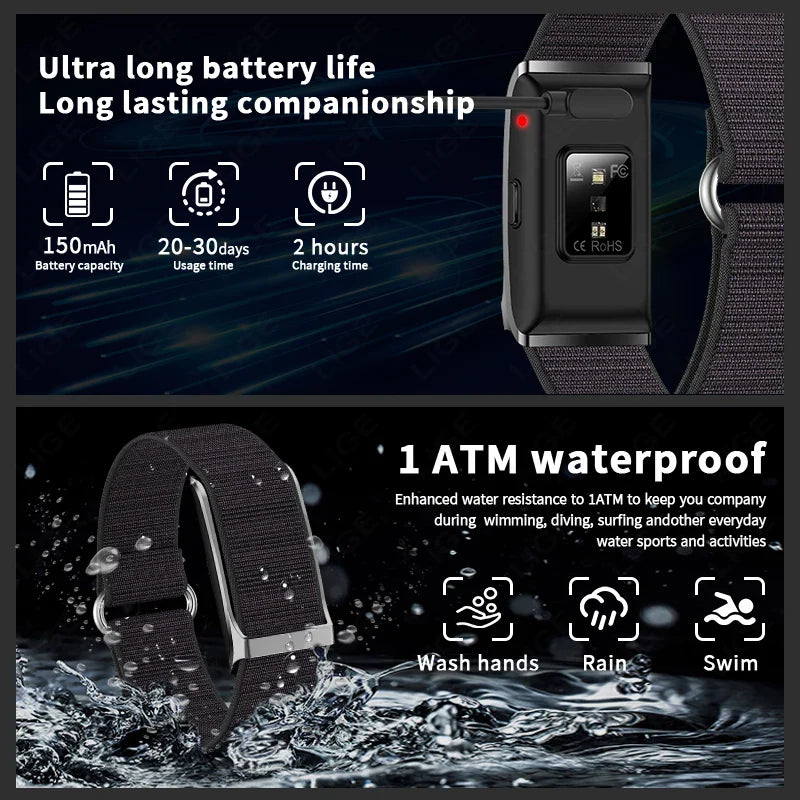 LIGE Smartwatch for Active Men