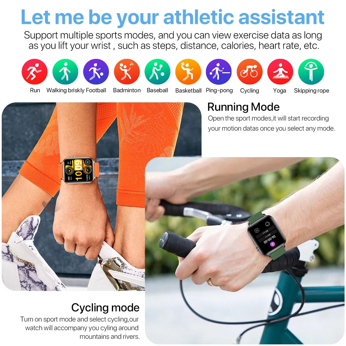 Relojes Inteligentes Para Hombre/Mujeres (Responder/Hacer Llamadas), Reloj Deportivo De Moda, Rosa