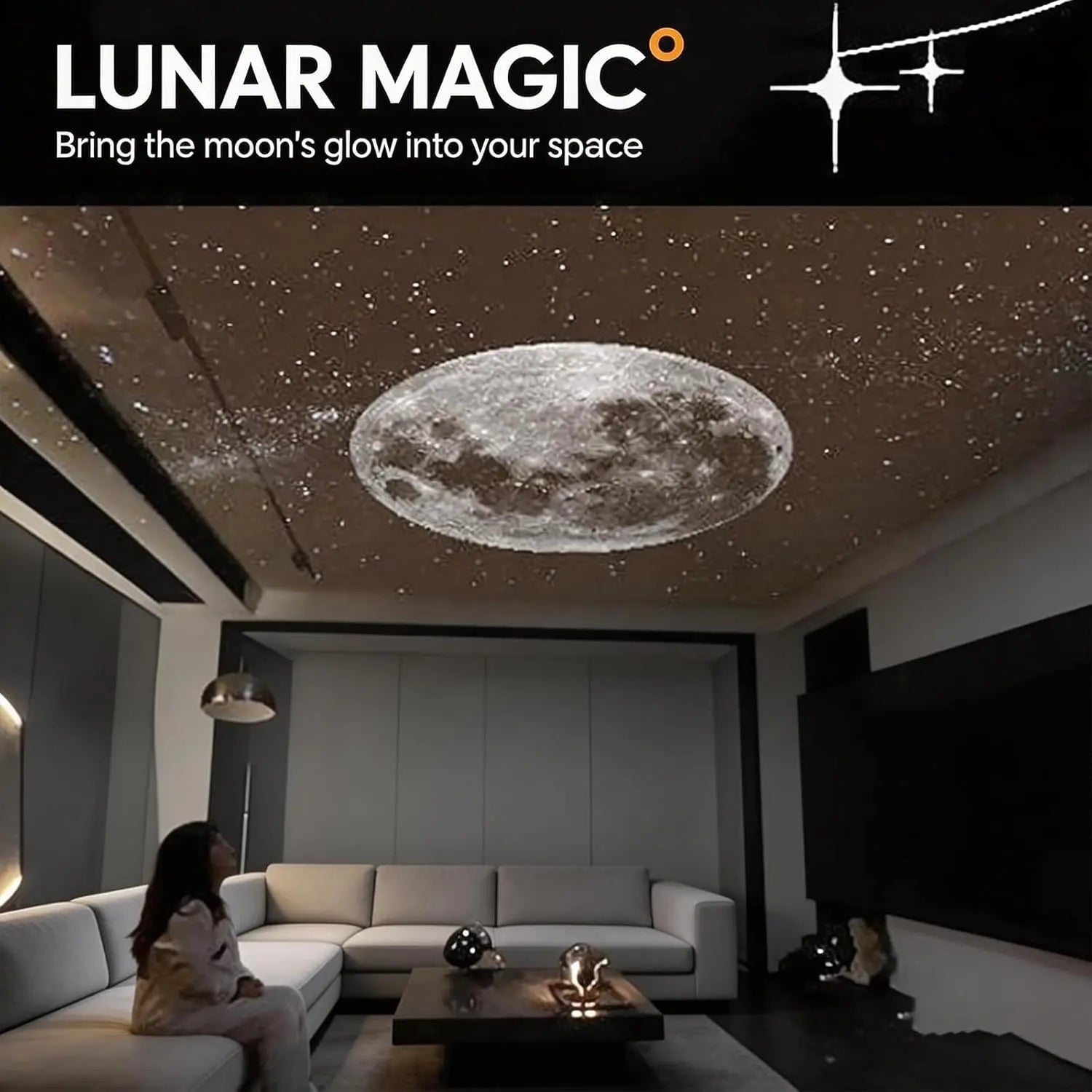 2-In-1 Galaxy Projector Night Light, Galaxy Star Projector Starry Projector Light, Galaxy Dual-Mode Night Light, Galaxy Projector USB