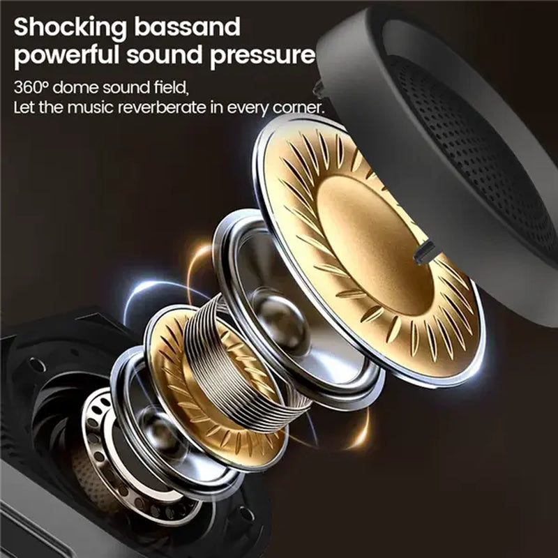 【Mother'S Day Gifts】Wireless Induction Speaker Stand for Phone, Portable Audio Amplifier, 2-In-1 Desktop Holder for Smartphone/Tablet, Resonance Sound Technology for Home Office Travel Shower, Gadget Gifts