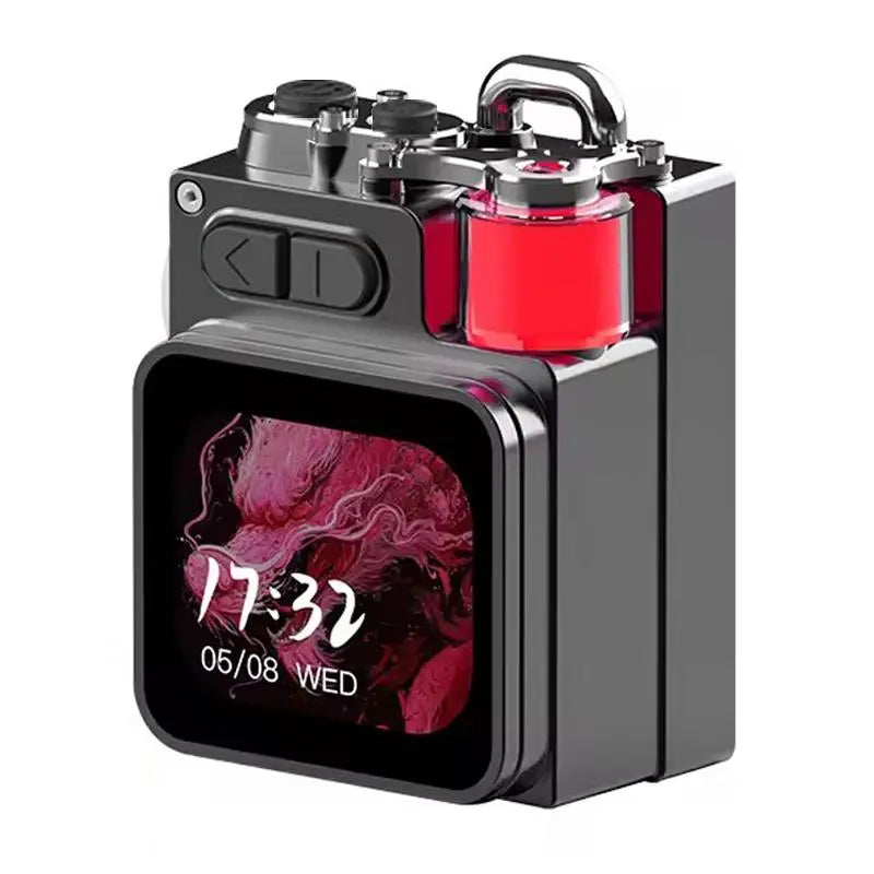 Portable Small Speaker, USB Rechargeable Wireless Mini Speaker with Touch Screen, Multifunctional Wireless Mini Speaker for Outdoor Travel, Home Showering, Audio