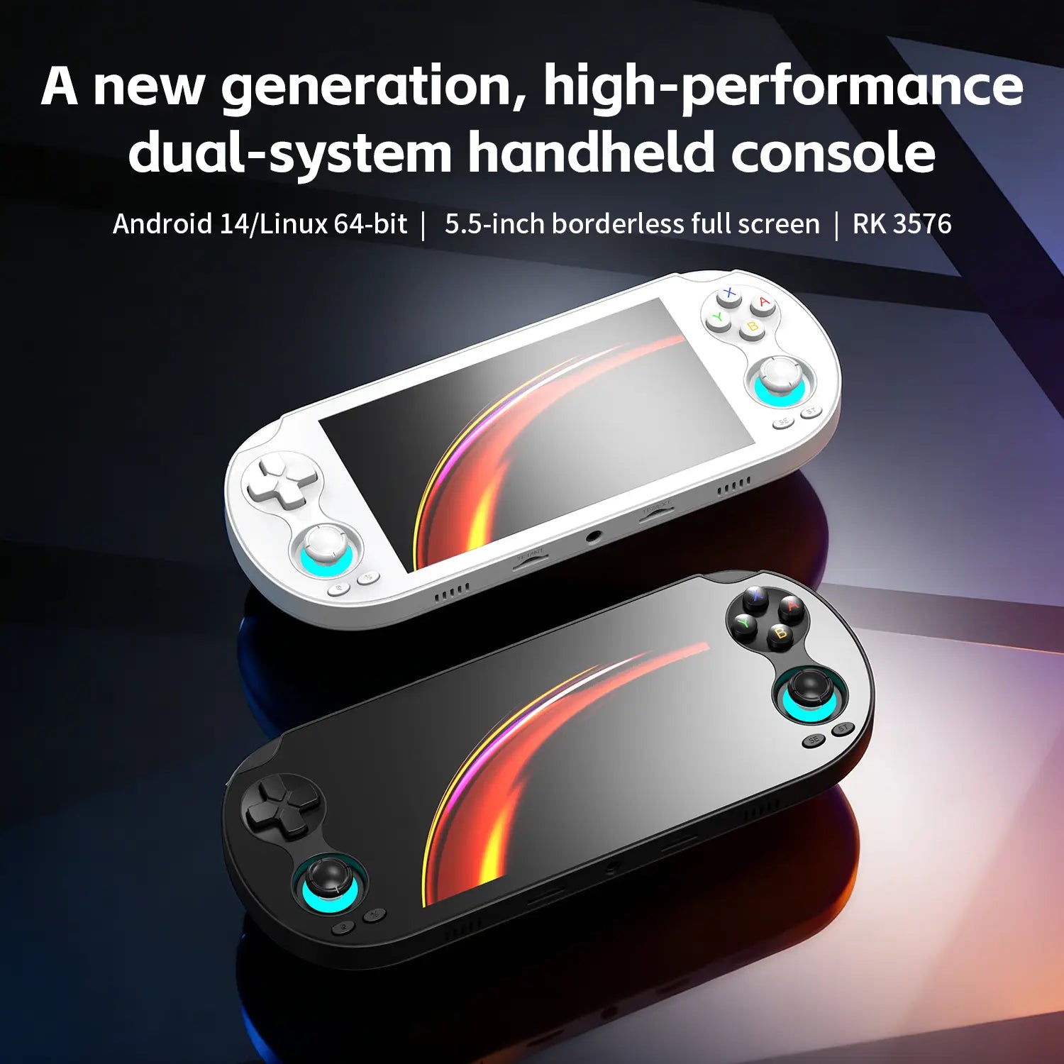 ANBERNIC RG VITA / RG VITA Pro Handheld Game Console 5000Mah Android Video Gaming Player Supports Bluetooth Gift