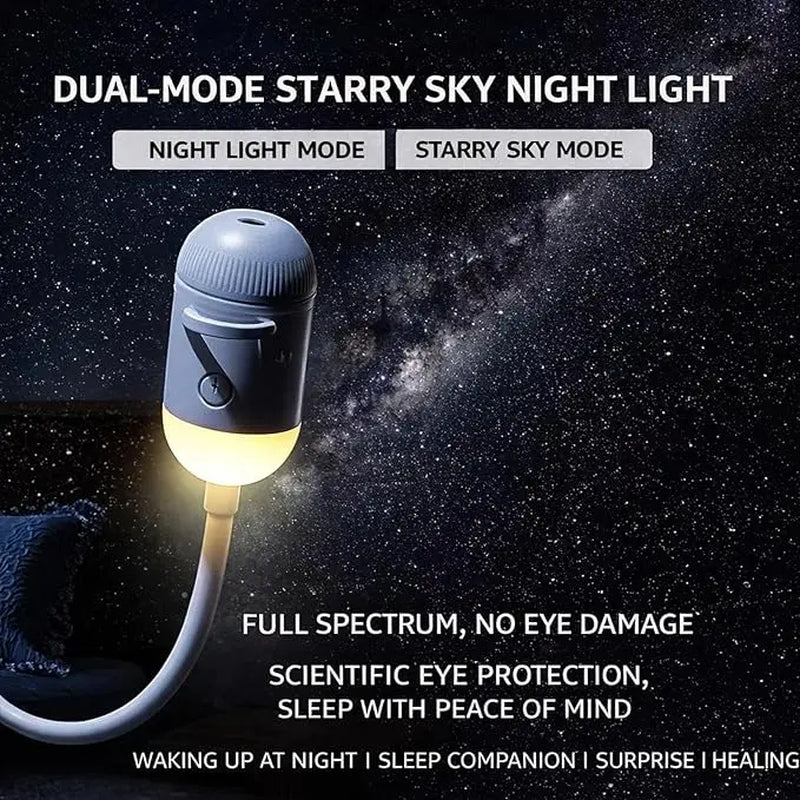 2-In-1 Galaxy Projector Night Light, Galaxy Star Projector Starry Projector Light, Galaxy Dual-Mode Night Light, Galaxy Projector USB