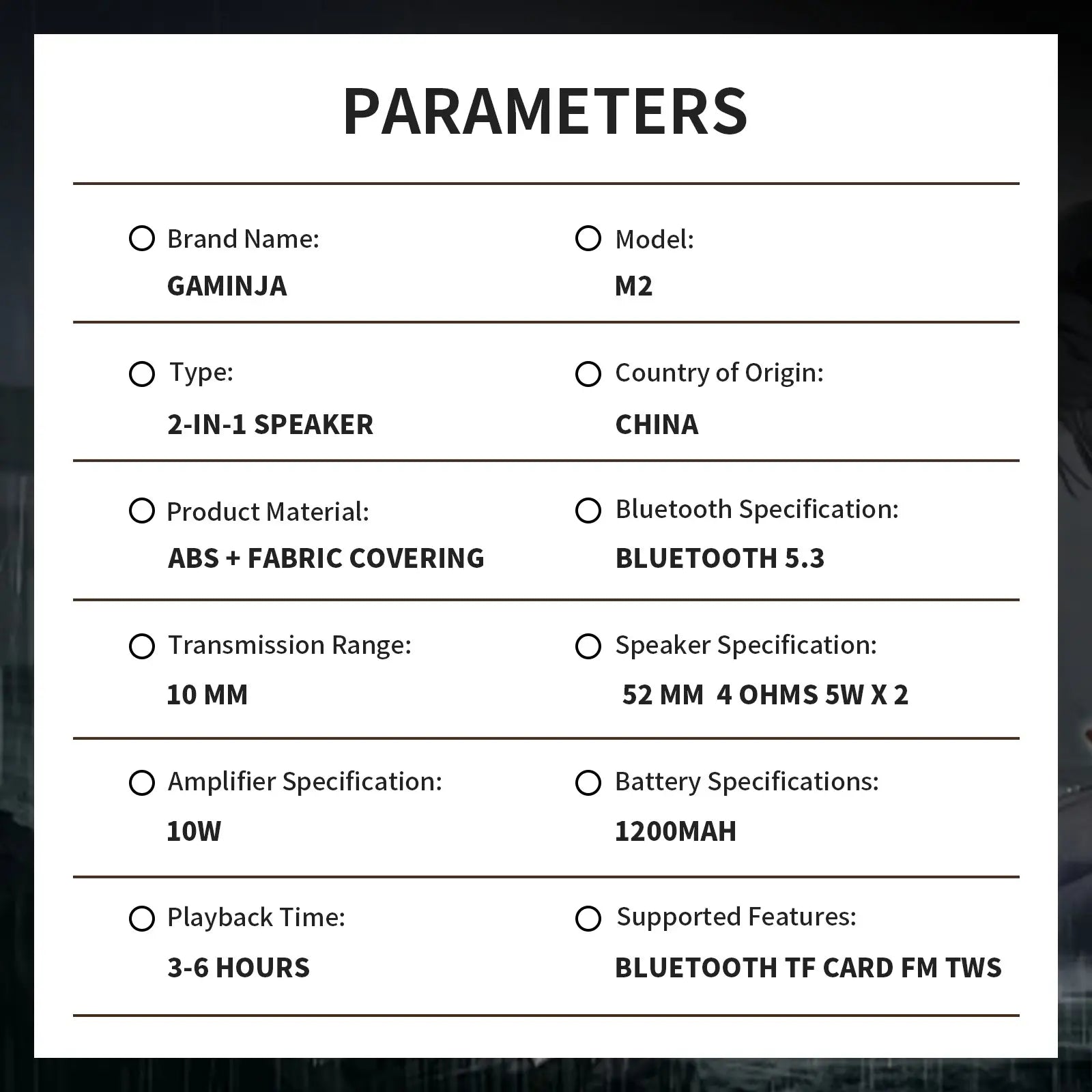 2-IN-1 Wireless Speaker Bluetooth, Multifunctional Wireless Speaker, Twist and Split to 2 Speaker, FM Radio, Magnetic Audio System, for Home/Outdoor/Beach/Party, [Stromberg] [TWIN-2] Stereo Audio