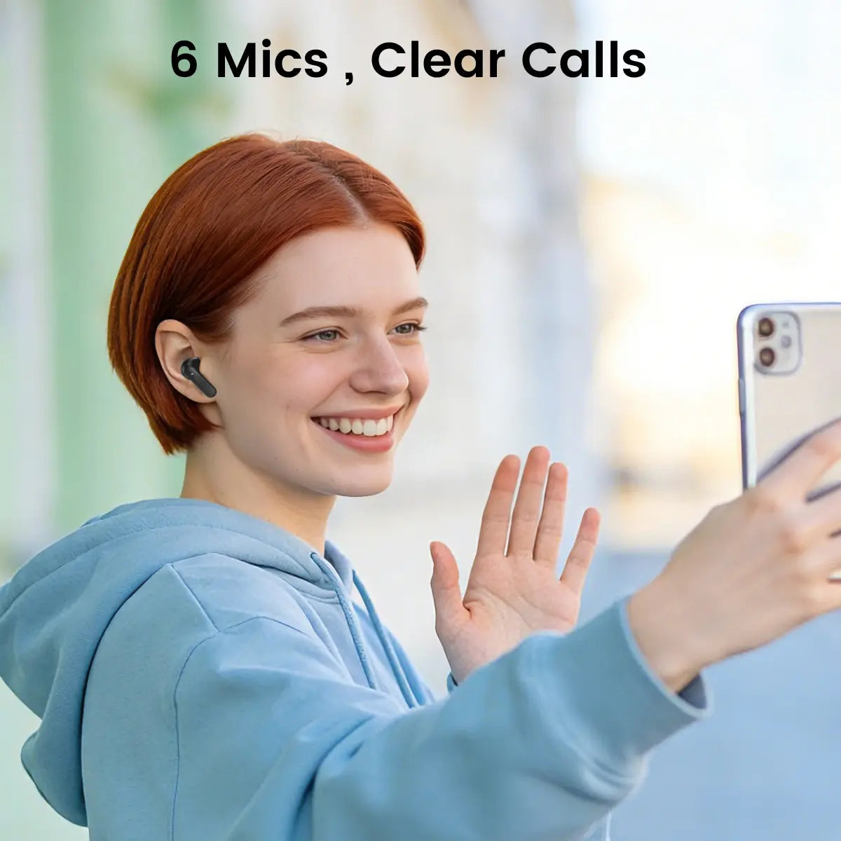 2026-NEW Bluetooth 5.4 Wireless Earbuds Active Noise Cancelling 100H Battery Life 4-Mic Clear Calls IPX5 Waterproof Compatible with Android Ios